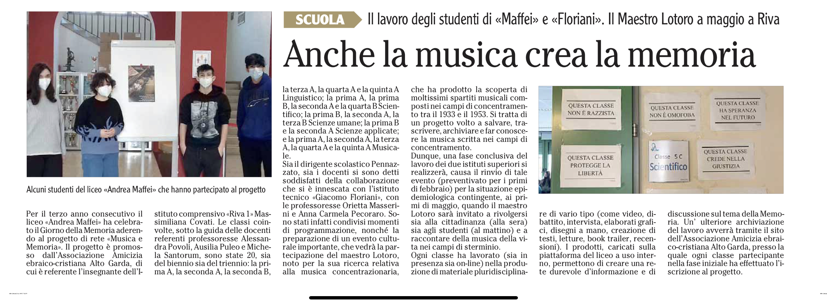 anche la musica crea la memoria