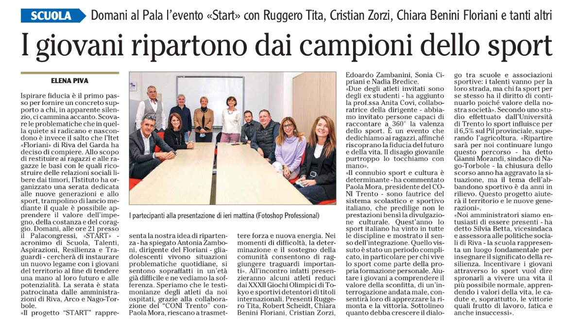 23 ottobre 2021 - S.T.A.R.T.