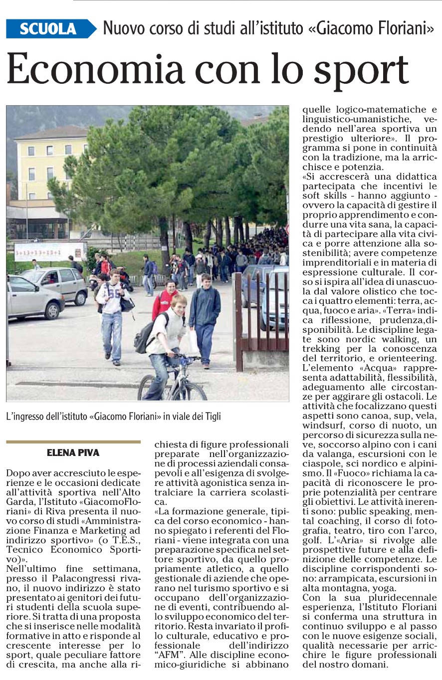 Economia con lo sport