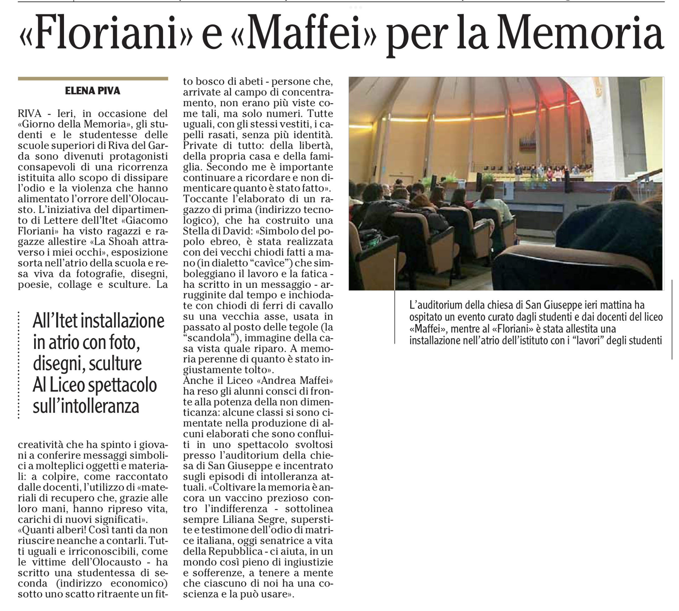 giornata della memoria