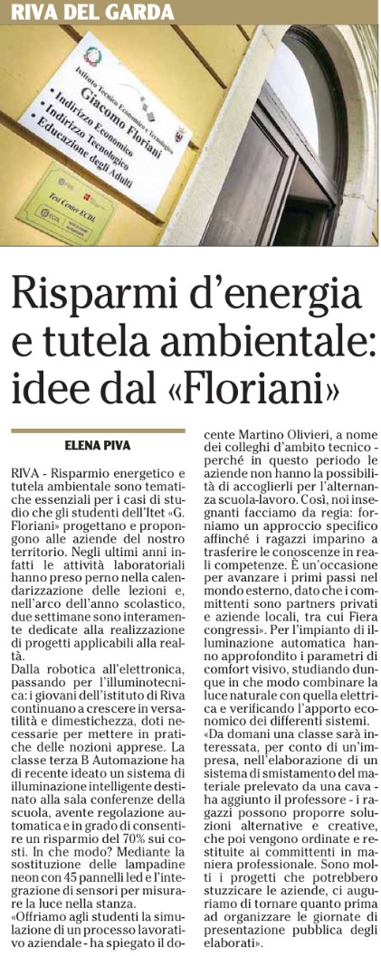 Risparmio d’energia