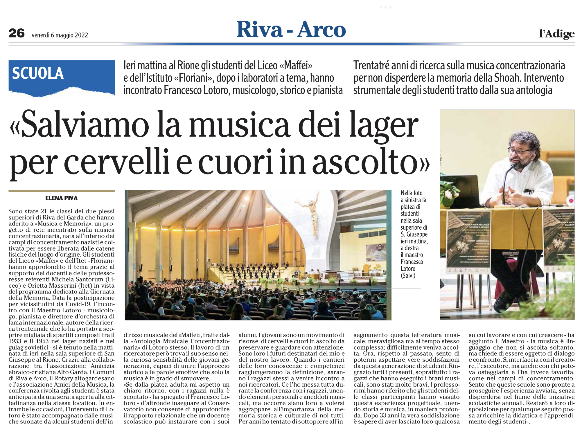 salviamo la musica dei lager